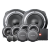 
                                                                                哈曼卡顿カー・ステレオ适用于宝马专用高中低音隔音无损安装车载スピーカー喇叭套装Harman/Kardon 3系/X1/X3/X4专用（4喇叭）+高音罩 宝马专用音响套装                